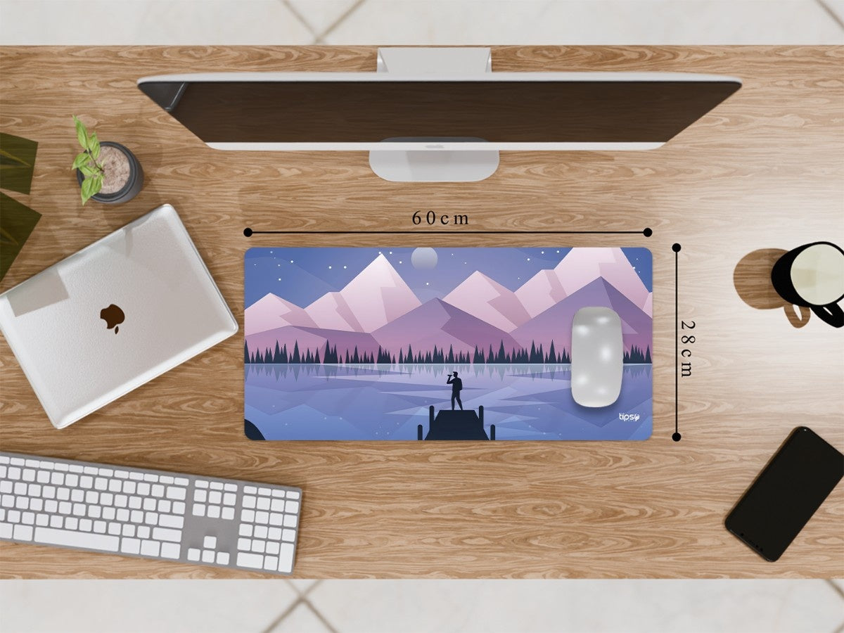 "LAVENDER PEAKS" Gaming Mousepad Elevate Your Gaming Experience