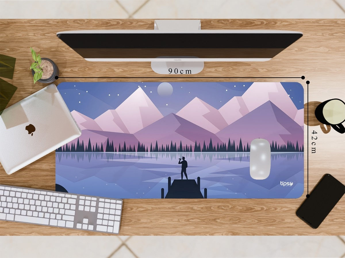 "LAVENDER PEAKS" Gaming Mousepad Elevate Your Gaming Experience