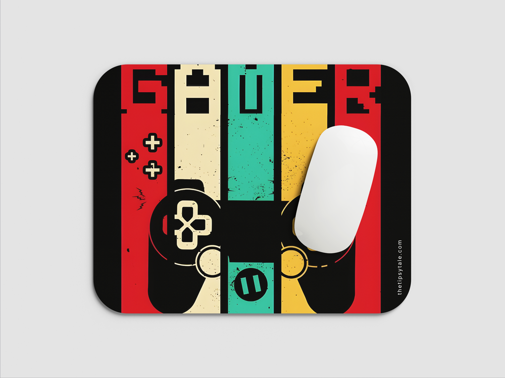 "GAMER- Joy Stick" Mousepad Enhance Your Workspace with Style