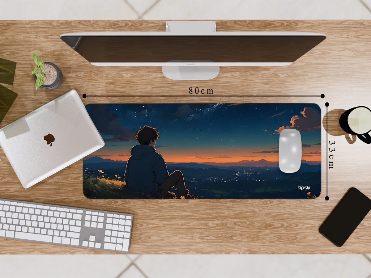 "TWILIGHT VALLEY VIEW" Gaming Mousepad Elevate Your Gaming Experience