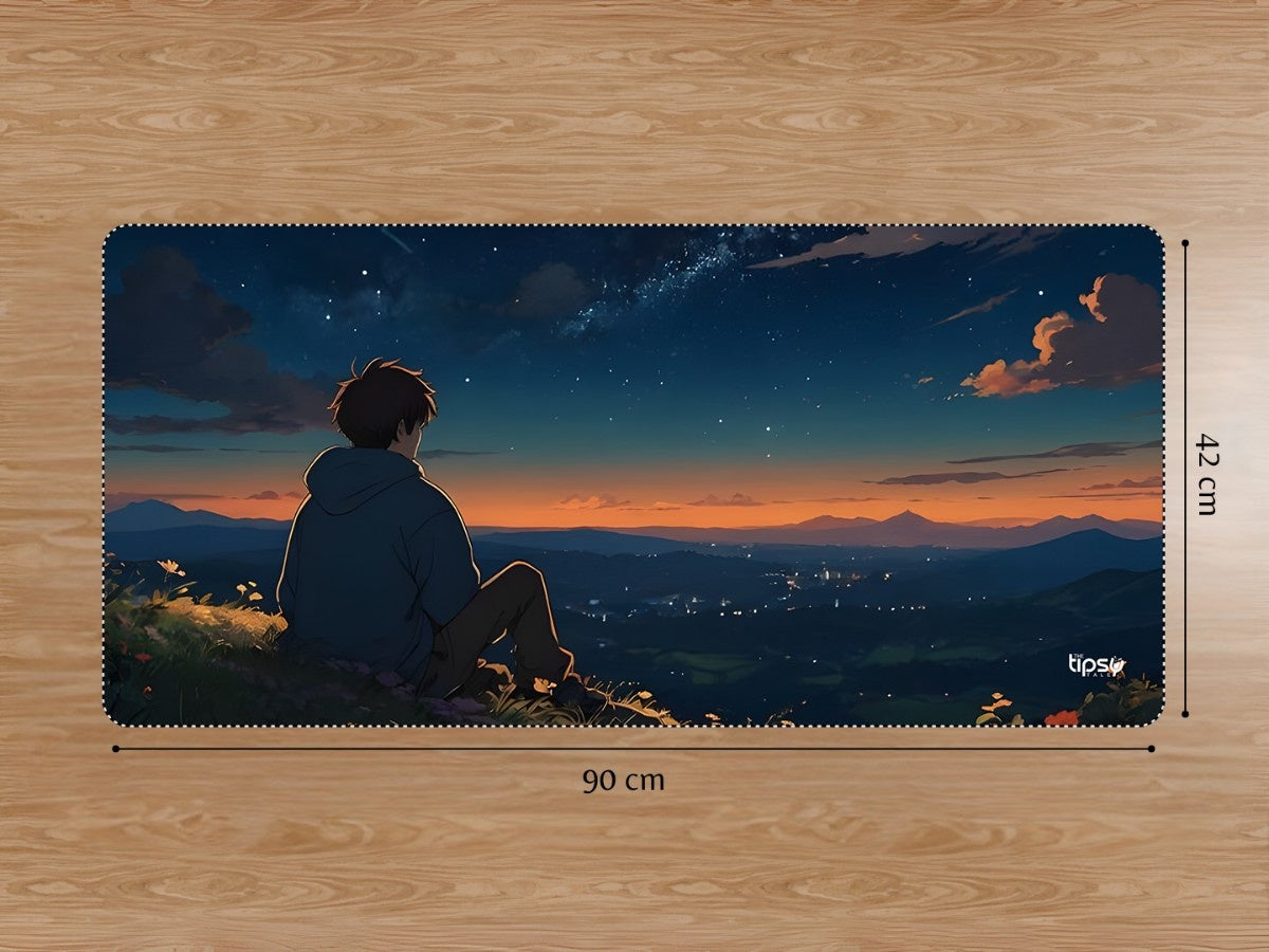 "TWILIGHT VALLEY VIEW" Gaming Mousepad Elevate Your Gaming Experience