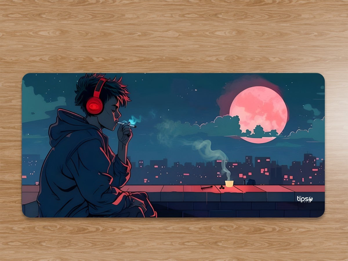 "MIDNIGHT URBAN MOOD" Gaming Mousepad Elevate Your Gaming Experience
