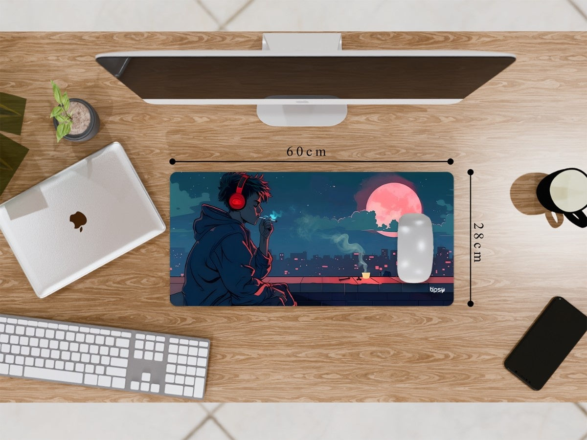 "MIDNIGHT URBAN MOOD" Gaming Mousepad Elevate Your Gaming Experience