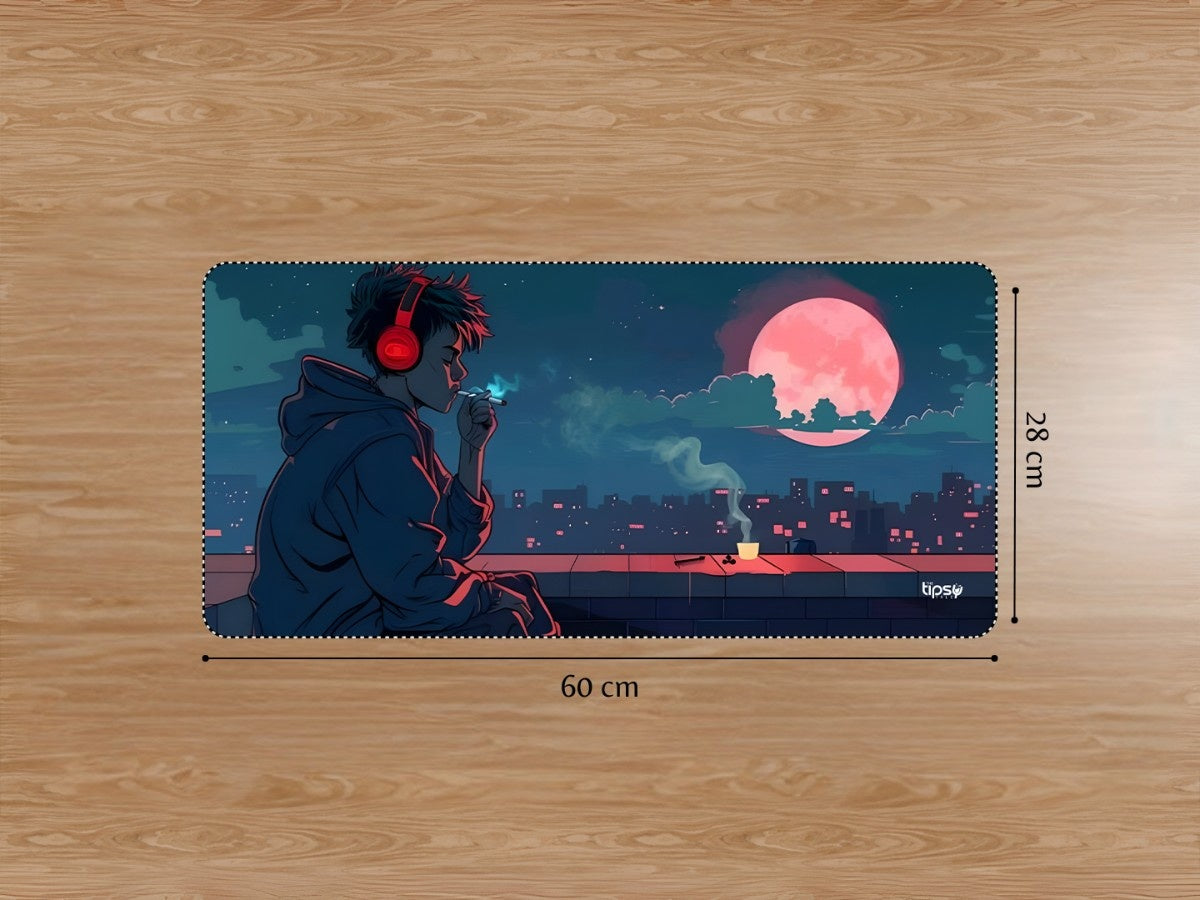 "MIDNIGHT URBAN MOOD" Gaming Mousepad Elevate Your Gaming Experience