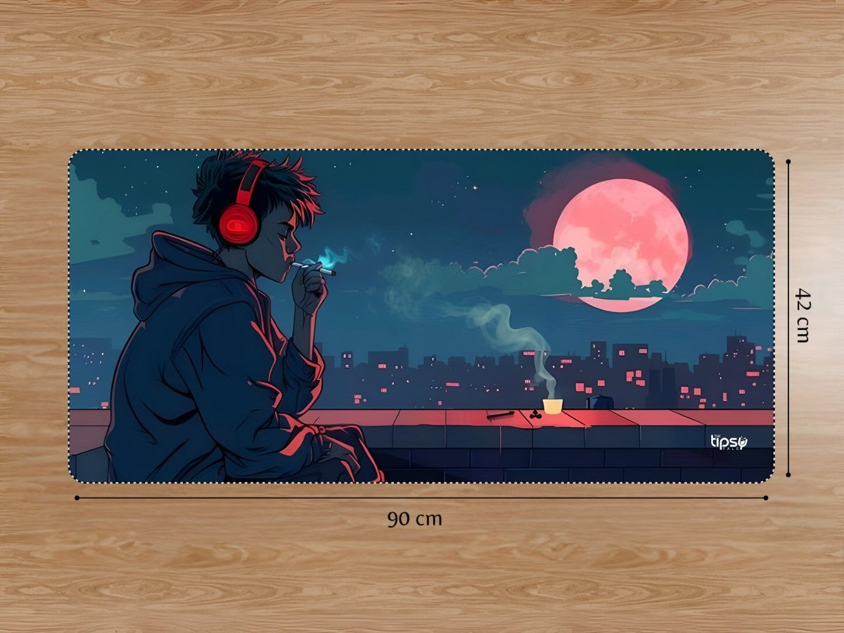 "MIDNIGHT URBAN MOOD" Gaming Mousepad Elevate Your Gaming Experience