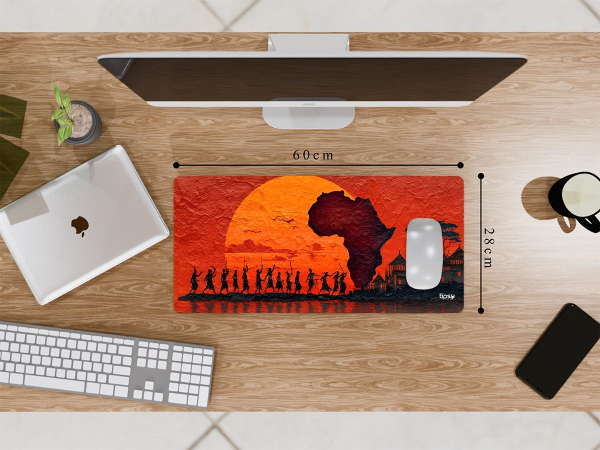 "ROOTS OF THE RED SUN" Gaming Mousepad Elevate Your Gaming Experience