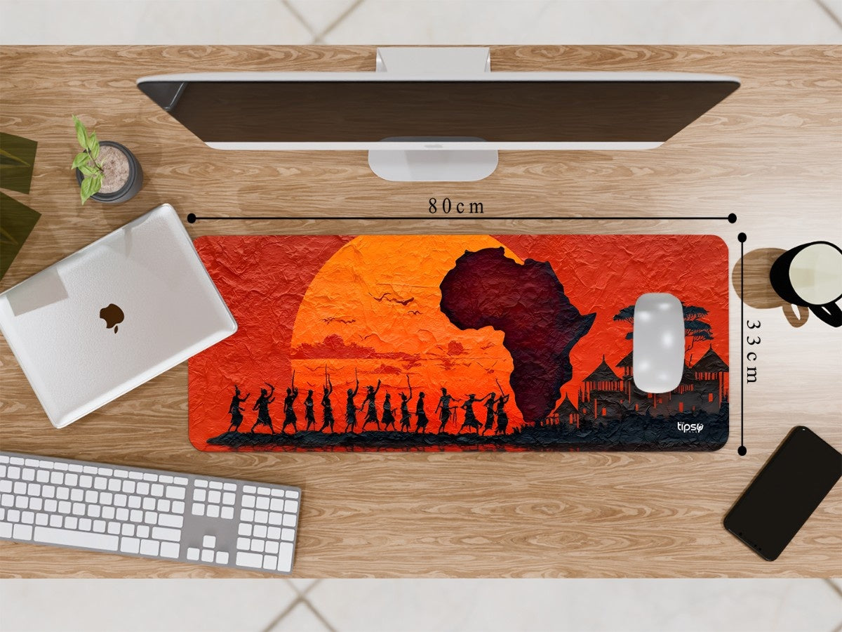 "ROOTS OF THE RED SUN" Gaming Mousepad Elevate Your Gaming Experience