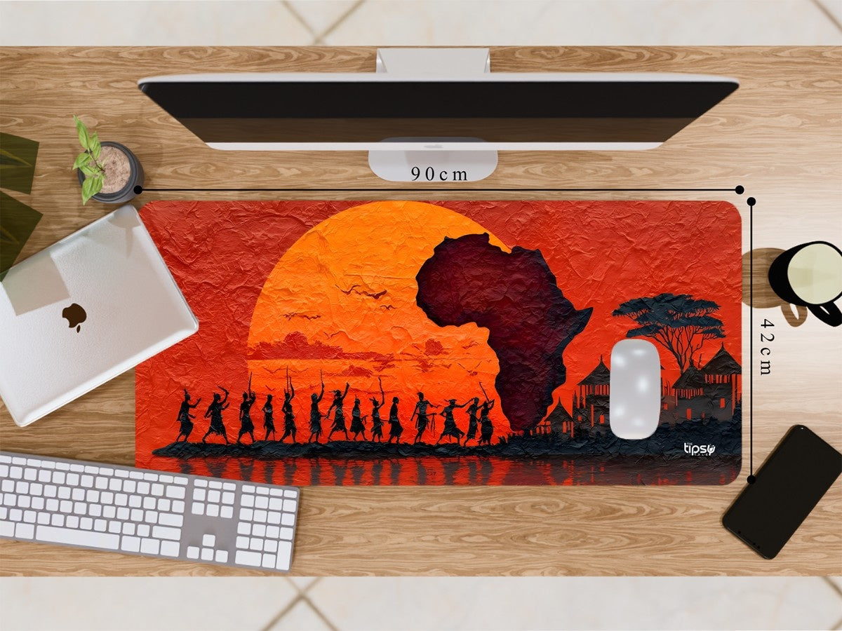 "ROOTS OF THE RED SUN" Gaming Mousepad Elevate Your Gaming Experience