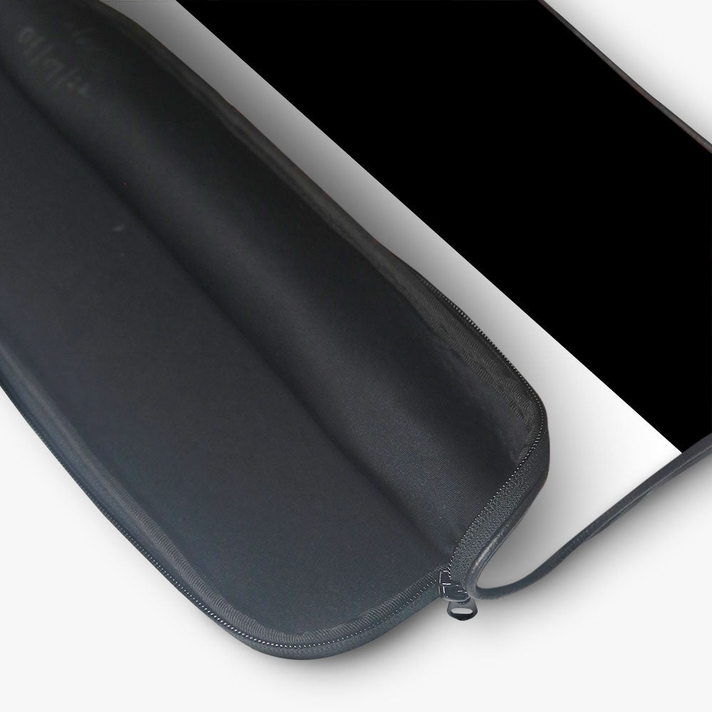 "50:50 Black and White" Laptop Sleeves:Bold Modern Design for Every Size