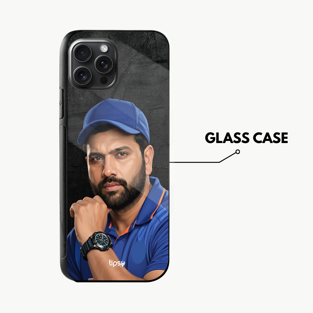 "ROHIT SHARMA: CRICKET FANDOM" -Mobile Covers Shock Resistant, Slim & Stylish Cases