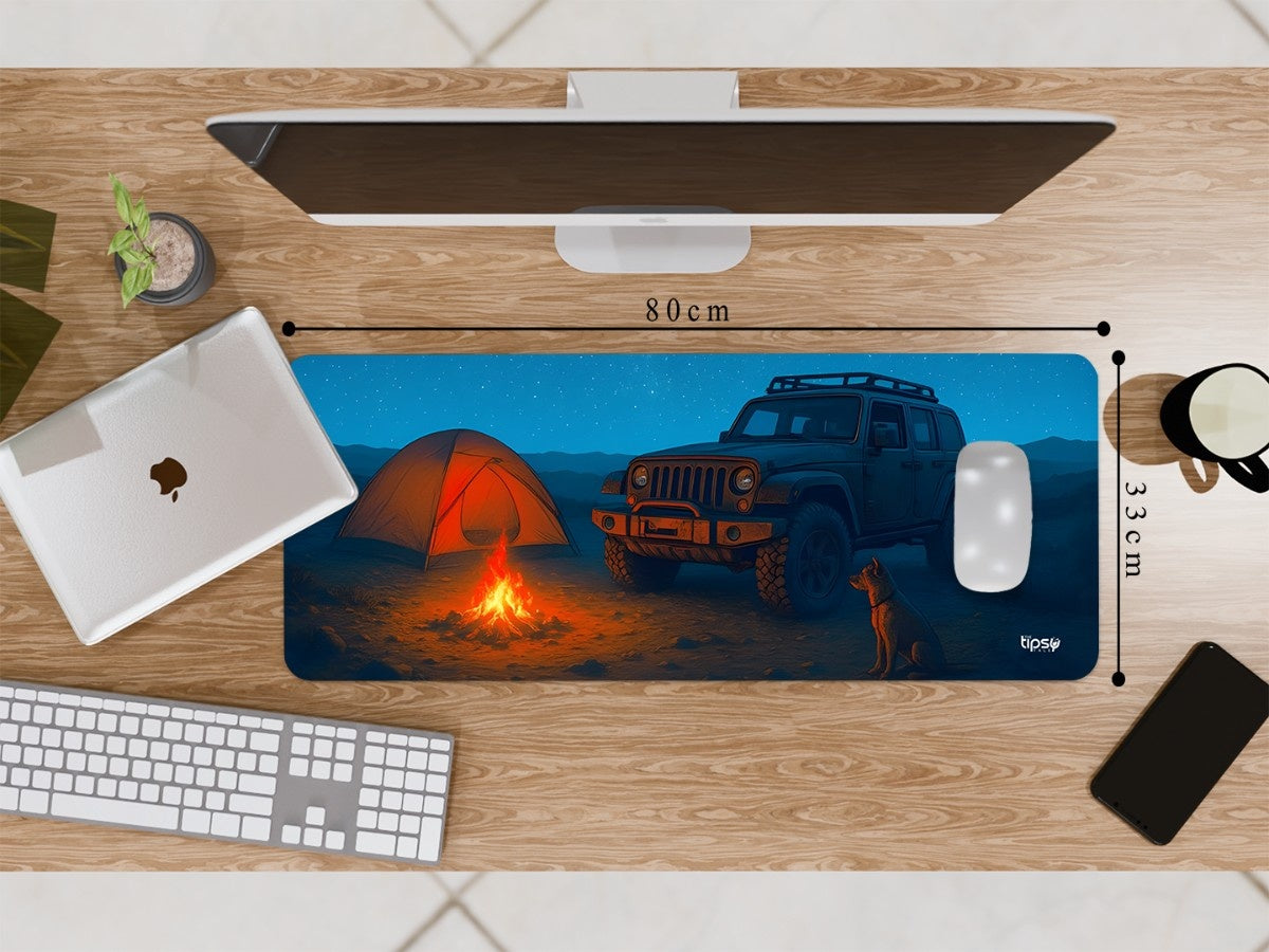 "EMBER SUN OVER THE MOUNTIANS " Gaming Mousepad Elevate Your Gaming Experience