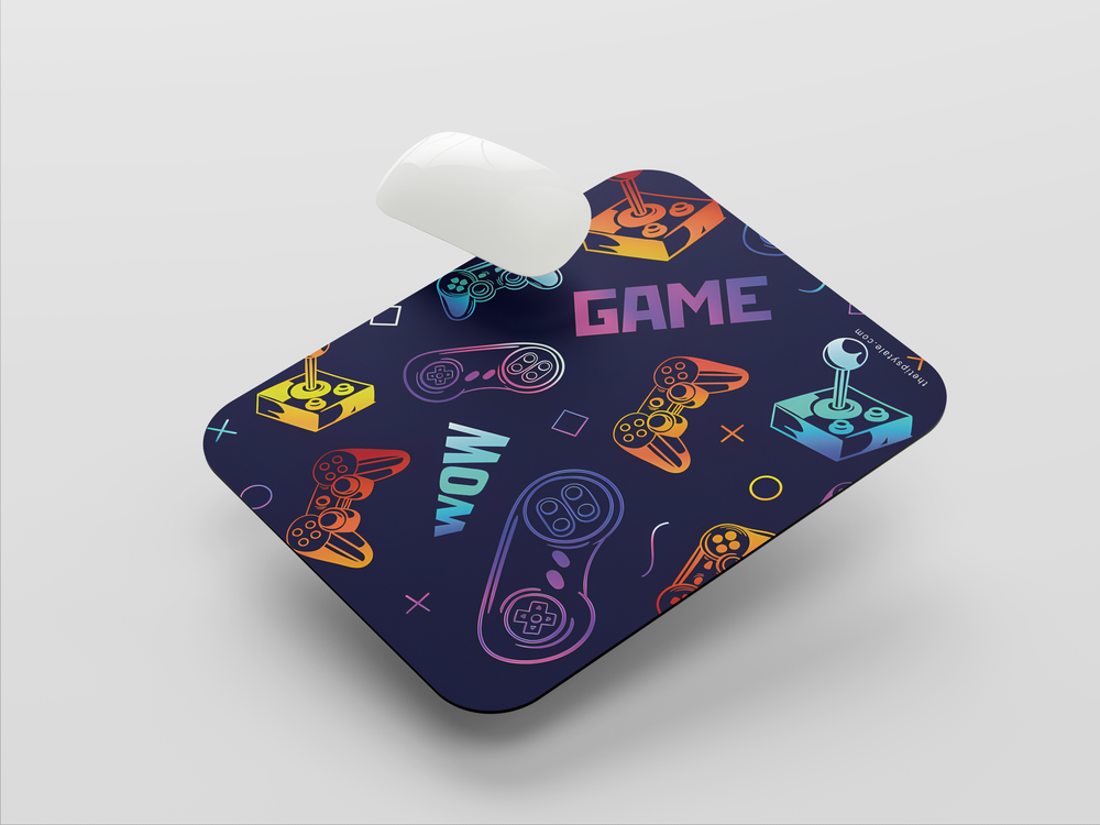 "WOW GAME" Mousepad Enhance Your Workspace with Style