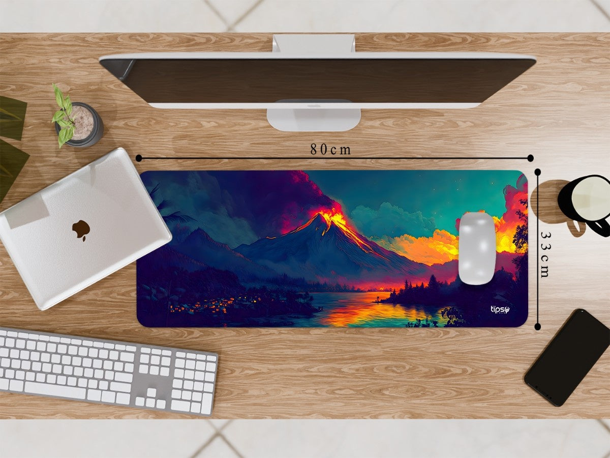"VOLCANIC RADIANCE" Gaming Mousepad Elevate Your Gaming Experience