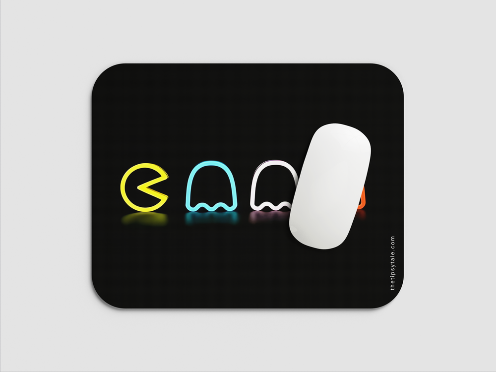 "PACMAN - GAMING" Mousepad Enhance Your Workspace with Style