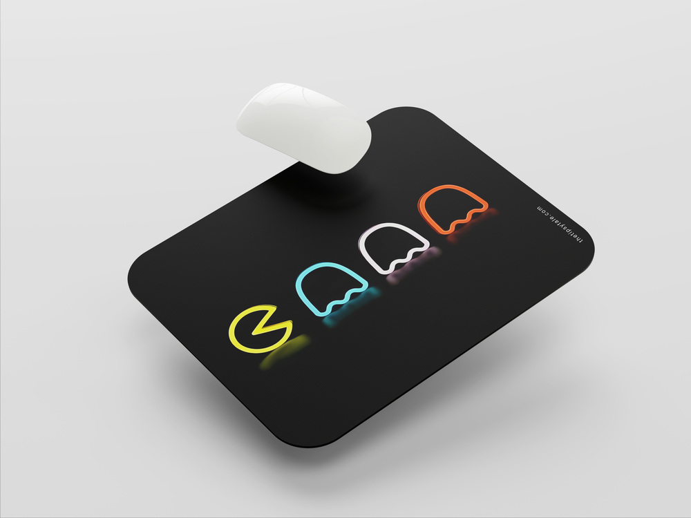 "PACMAN - GAMING" Mousepad Enhance Your Workspace with Style