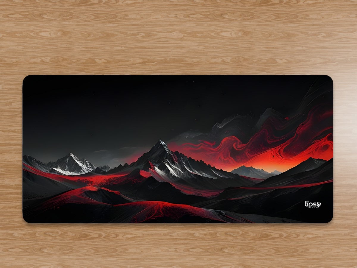 "ECLIPSE OF FIRE" Gaming Mousepad Elevate Your Gaming Experience