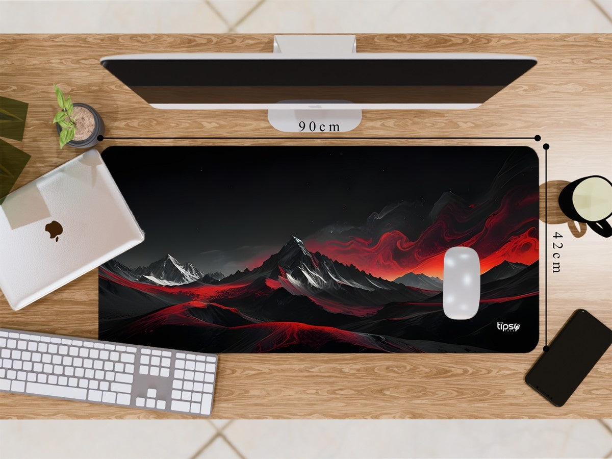 "ECLIPSE OF FIRE" Gaming Mousepad Elevate Your Gaming Experience