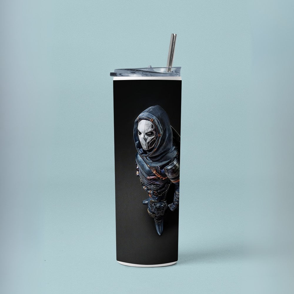"Thunderbolt: Task Master" Tumbler with Metal Straw