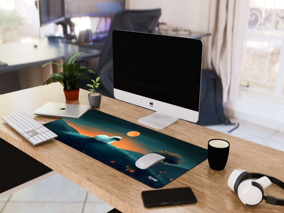 "LITTLE LAMB AT DUSK" Gaming Mousepad Elevate Your Gaming Experience