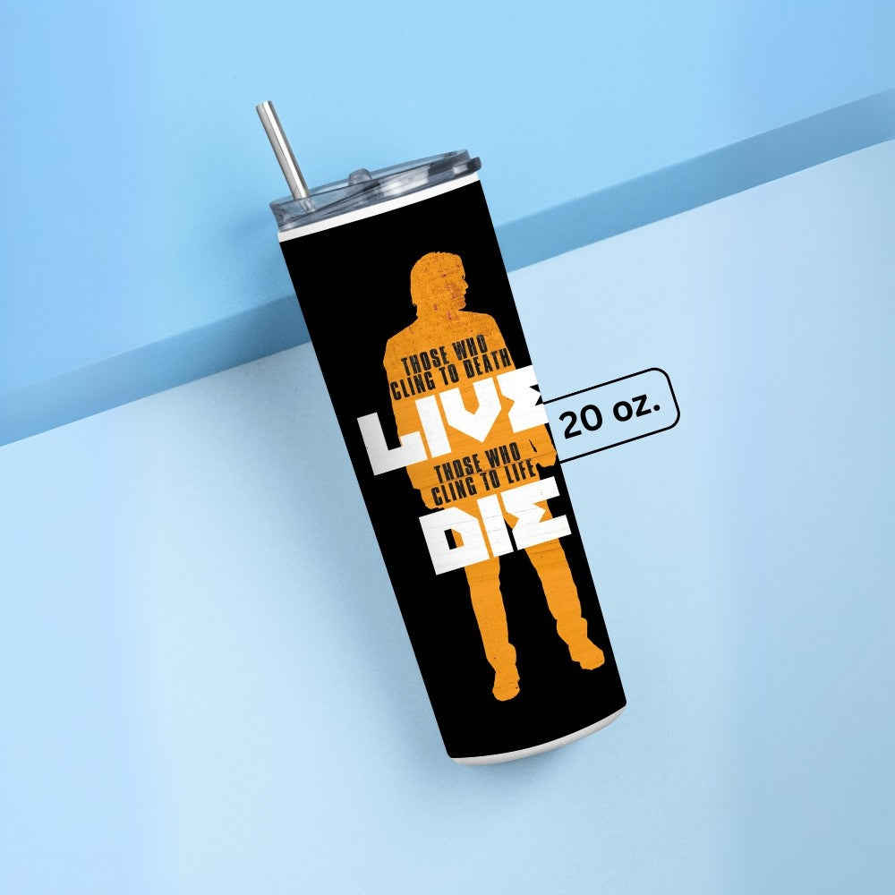 "John Wick Thoughts" Tumbler with Metal Straw