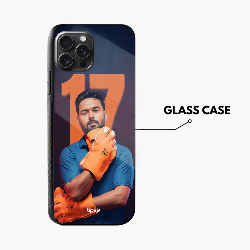 "RISHABH PANT: CRICKET FANSHIP " -Mobile Covers Shock Resistant, Slim & Stylish Cases