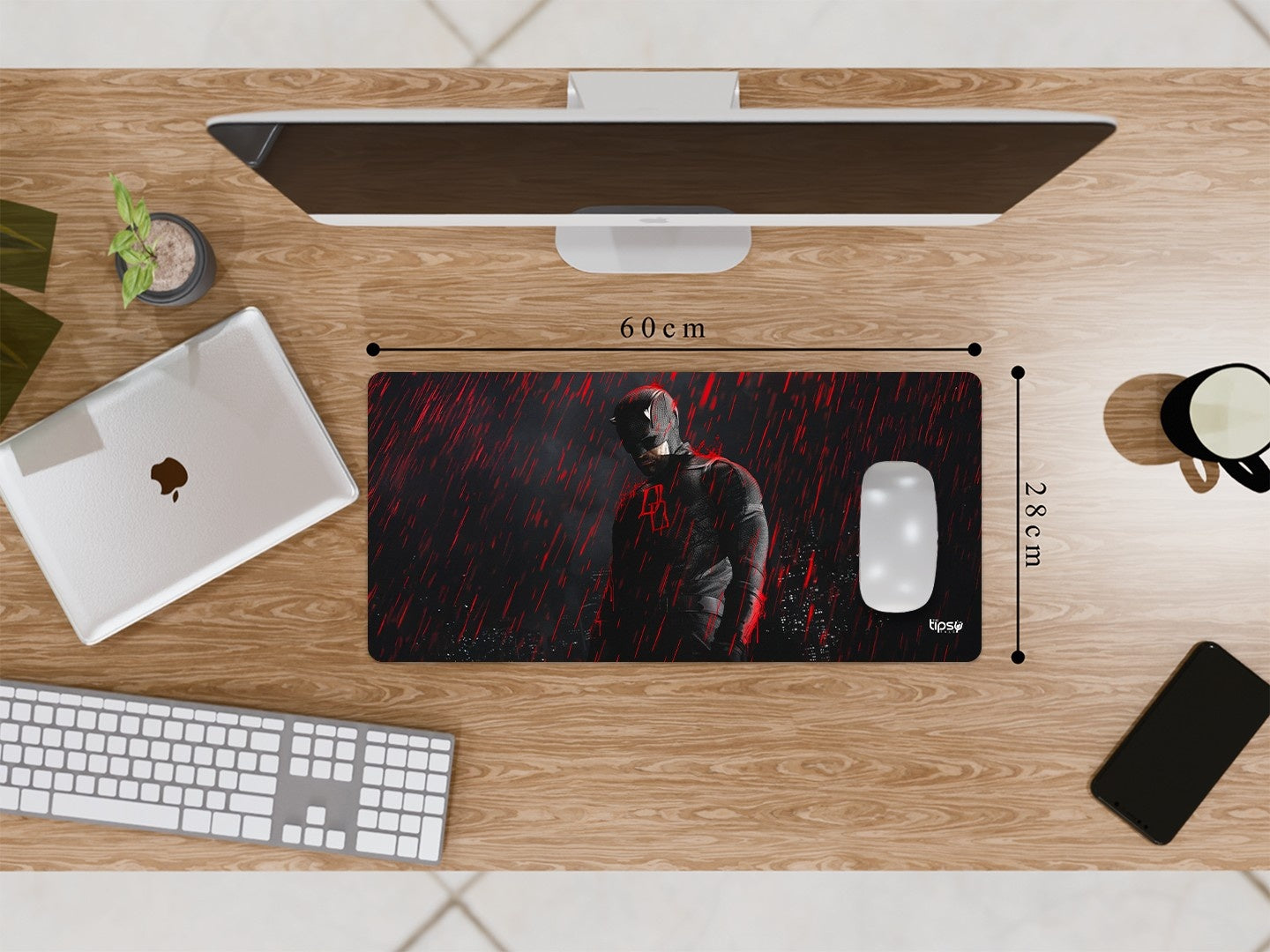 "DD - THE BLOOD RAIN" Gaming Mousepad Elevate Your Gaming Experience