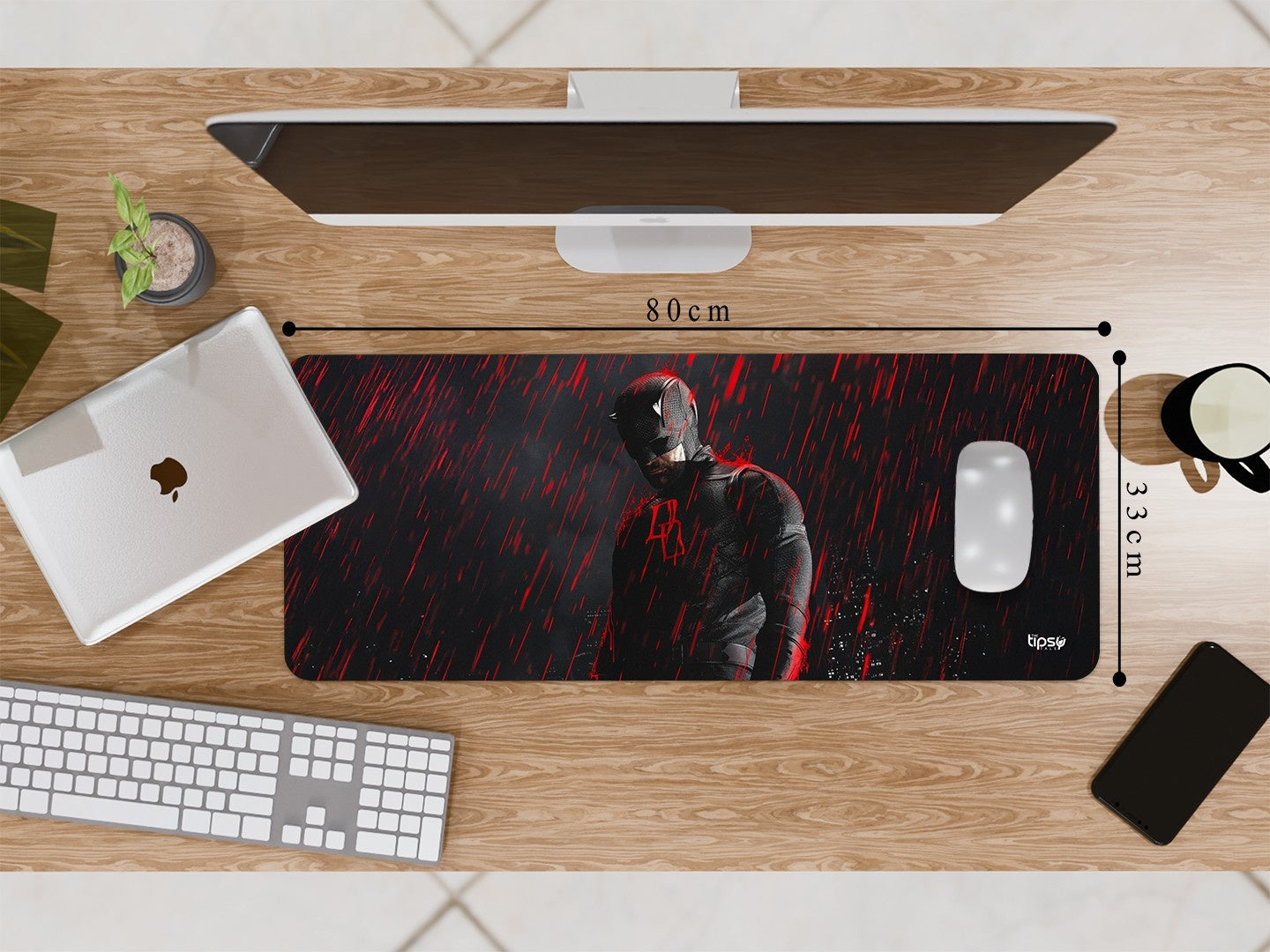 "DD - THE BLOOD RAIN" Gaming Mousepad Elevate Your Gaming Experience