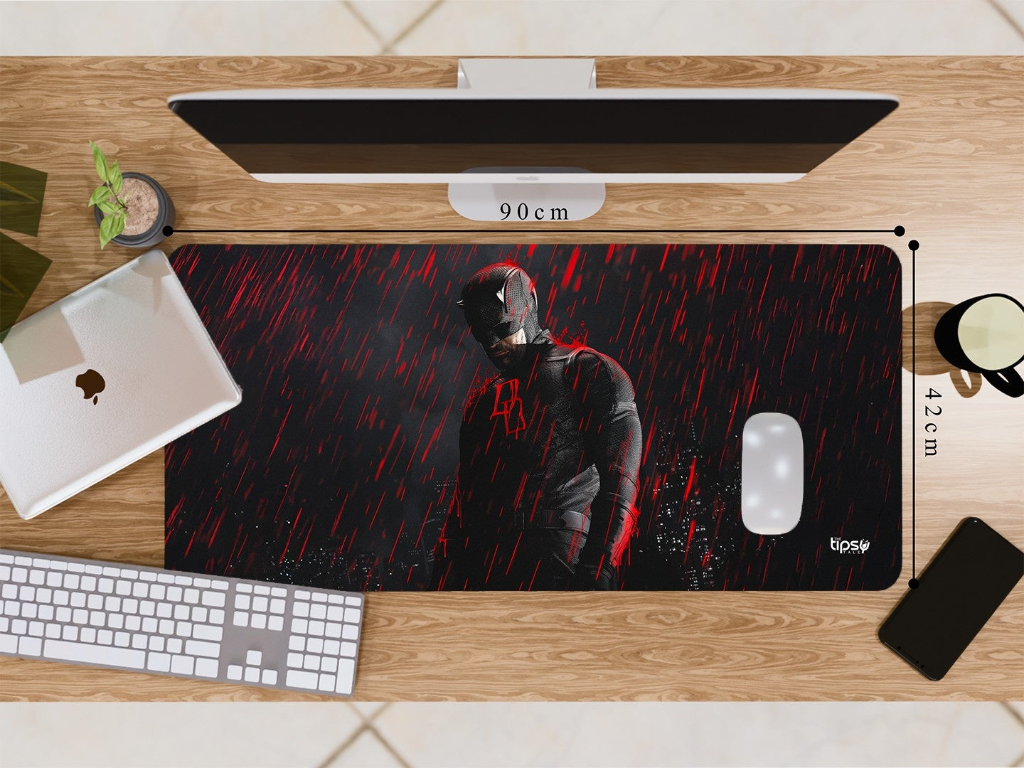 "DD - THE BLOOD RAIN" Gaming Mousepad Elevate Your Gaming Experience