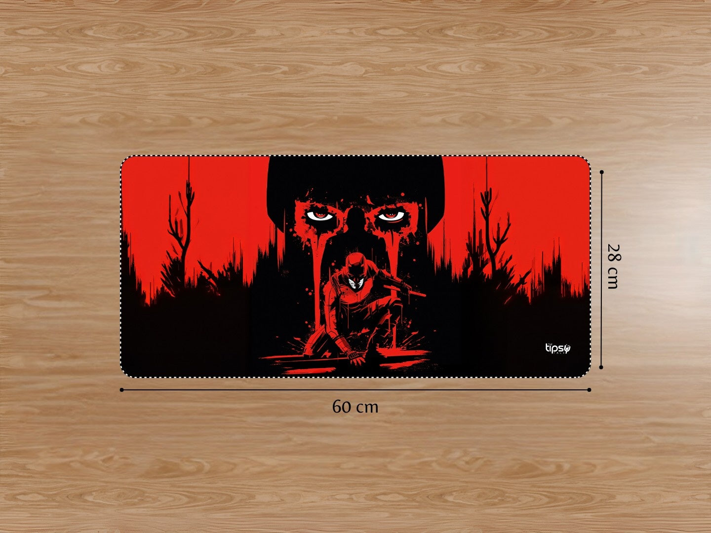 "DAREDEVIL BORN - DD" Gaming Mousepad Elevate Your Gaming Experience