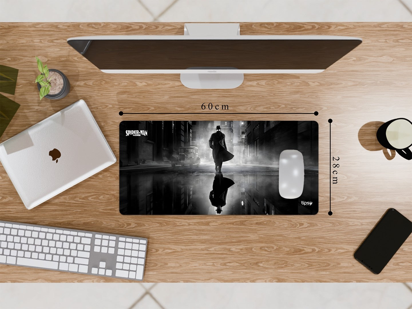 "SPIDERMAN NOIR - MARVEL " Gaming Mousepad Elevate Your Gaming Experience
