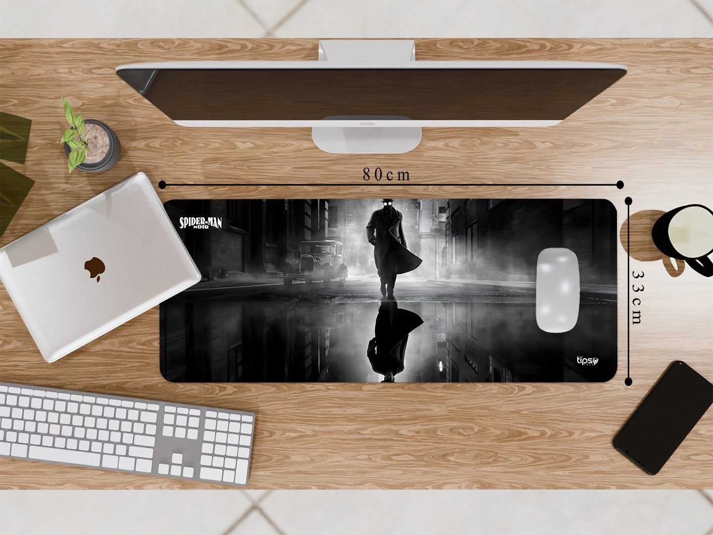 "SPIDERMAN NOIR - MARVEL " Gaming Mousepad Elevate Your Gaming Experience