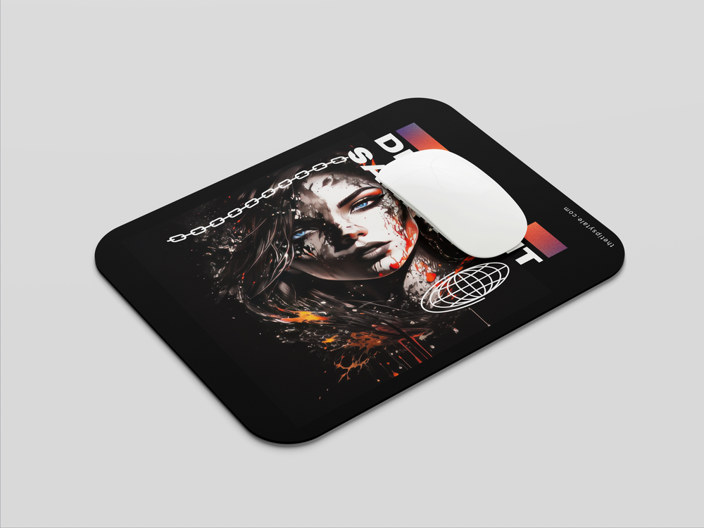 "DIFFERENT SANITY" Mousepad Enhance Your Workspace with Style