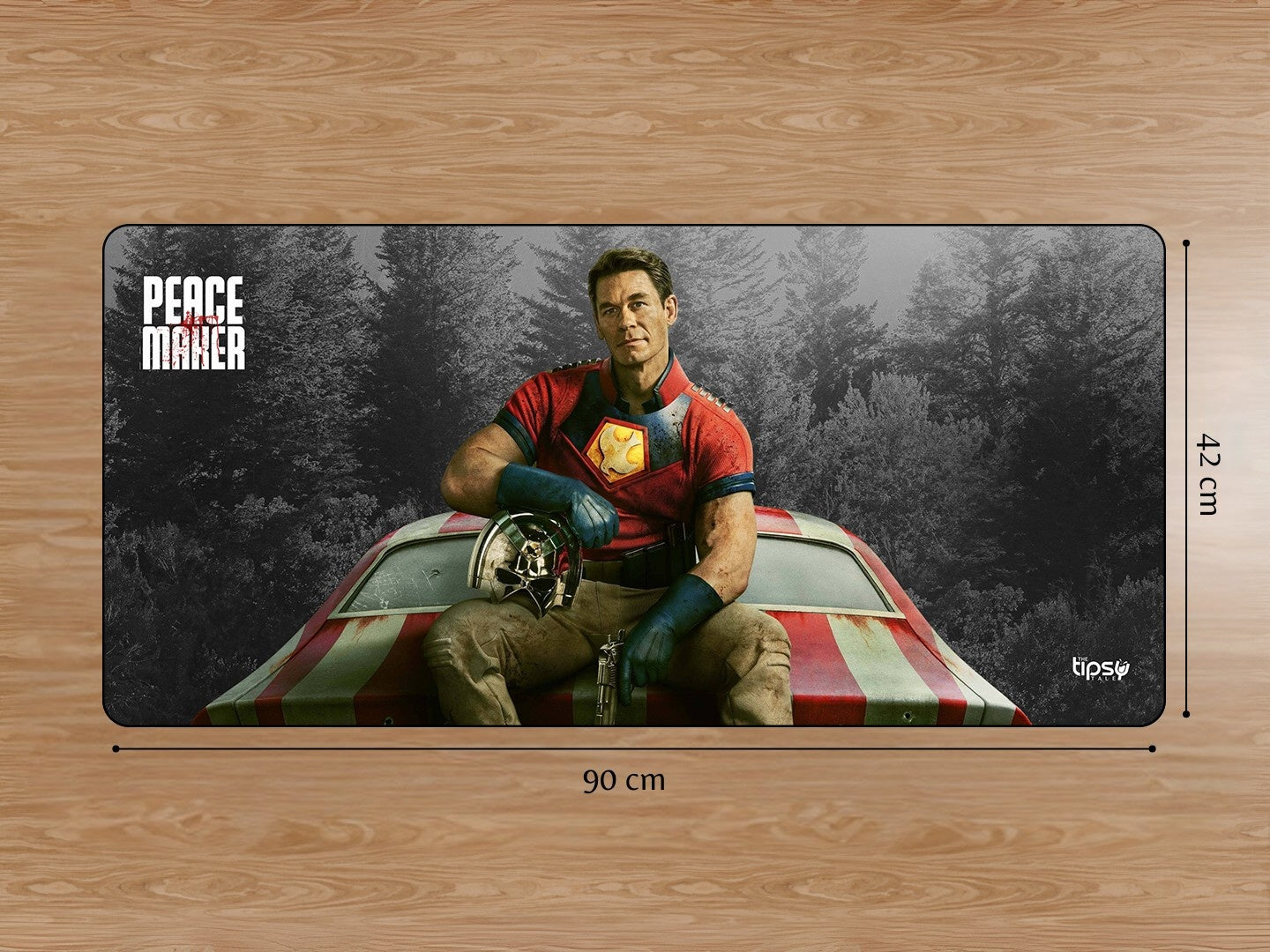 "THE REAL PEACE MAKER" Gaming Mousepad Elevate Your Gaming Experience