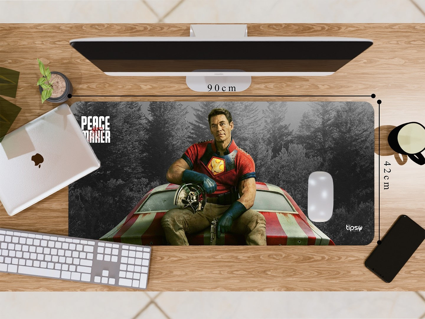 "THE REAL PEACE MAKER" Gaming Mousepad Elevate Your Gaming Experience