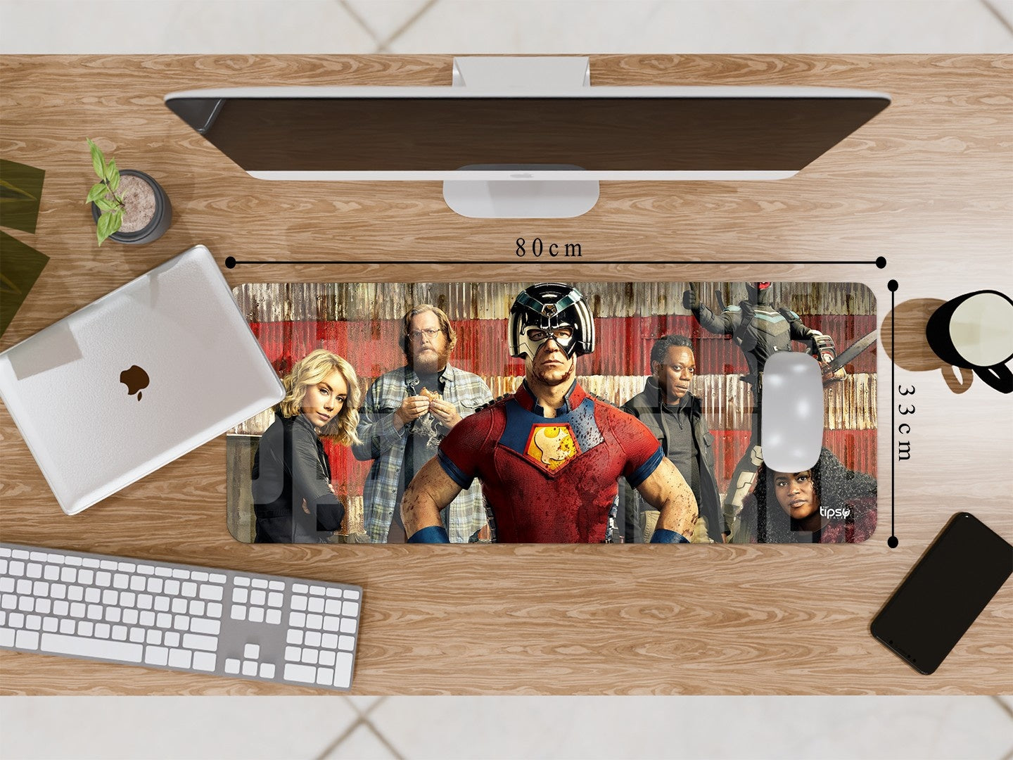 "TEAM PEACE MAKER" Gaming Mousepad Elevate Your Gaming Experience
