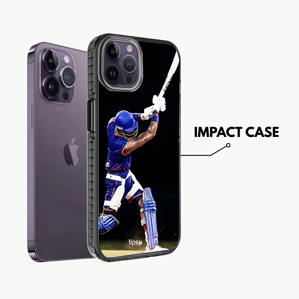 "PANDYA POWER: CRICKET FANBASE" -Mobile Covers Shock Resistant, Slim & Stylish Cases