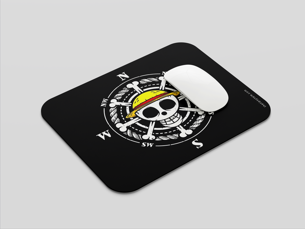 "ONEPIECE - COMPASS" Mousepad Enhance Your Workspace with Style