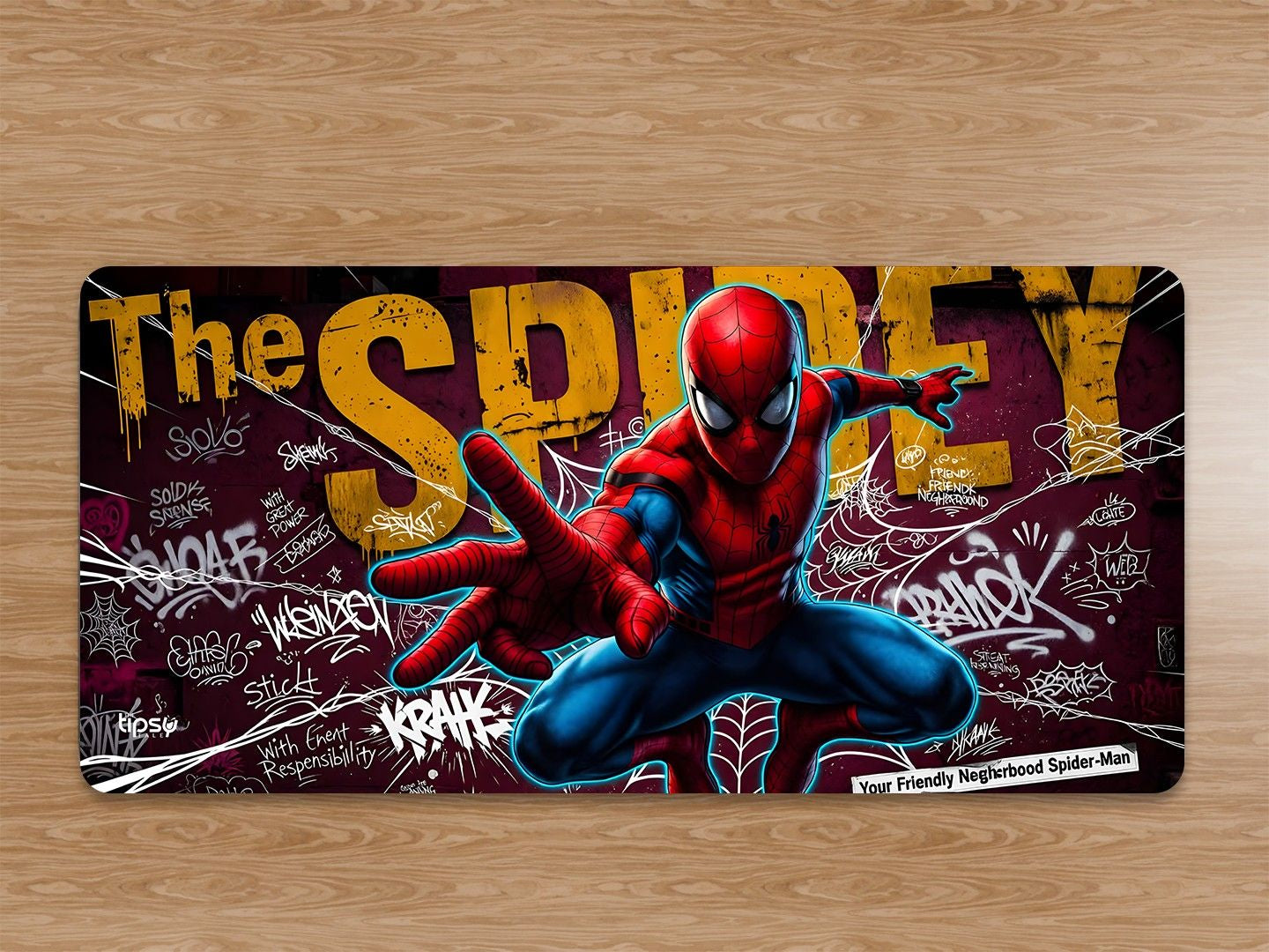 "THE SPIDEY- FRIENDLY NEIGHBOURHOOD" Gaming Mousepad Elevate Your Gaming Experience