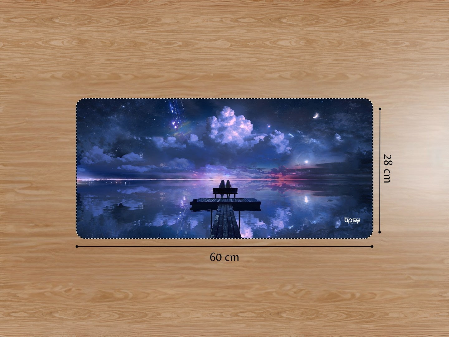 "PEACEFUL TIME " Gaming Mousepad Elevate Your Gaming Experience