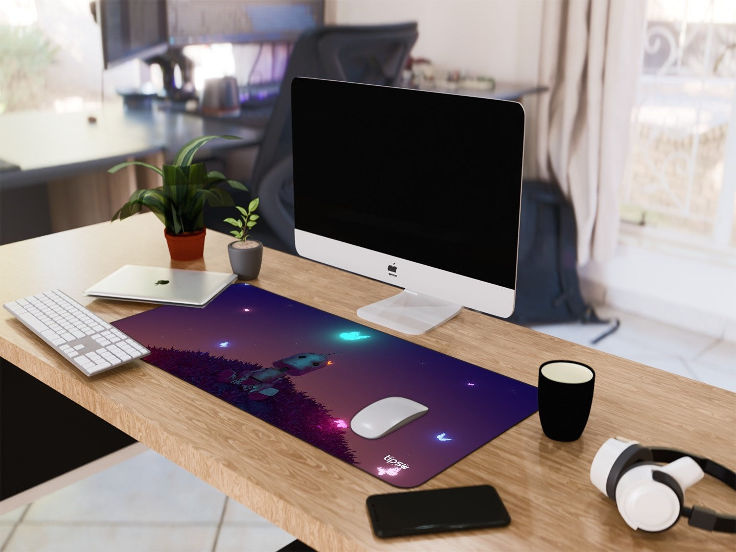 "ROBOT NATURE" Gaming Mousepad Elevate Your Gaming Experience