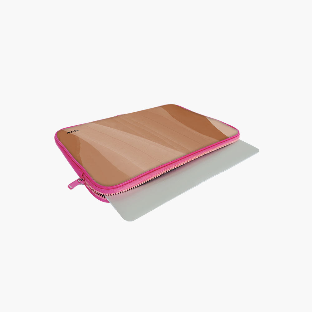 "Brown Shade" Laptop Sleeves:Bold Modern Design for Every Size