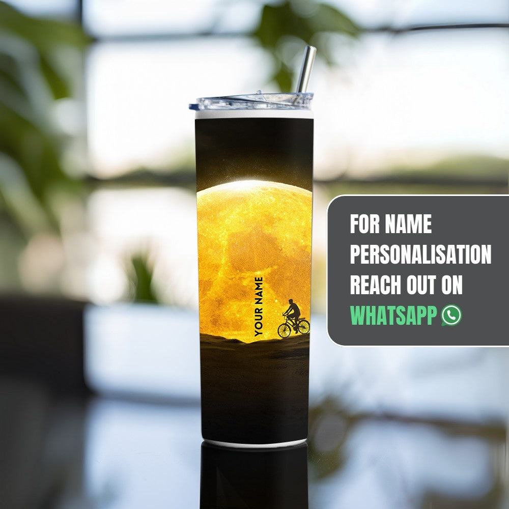 "Path Close to Universe" Tumbler with Metal Straw