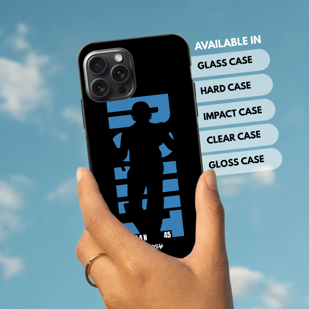 "CRICKET FANSHIP: ROHIT SHARMA " -Mobile Covers Shock Resistant, Slim & Stylish Cases
