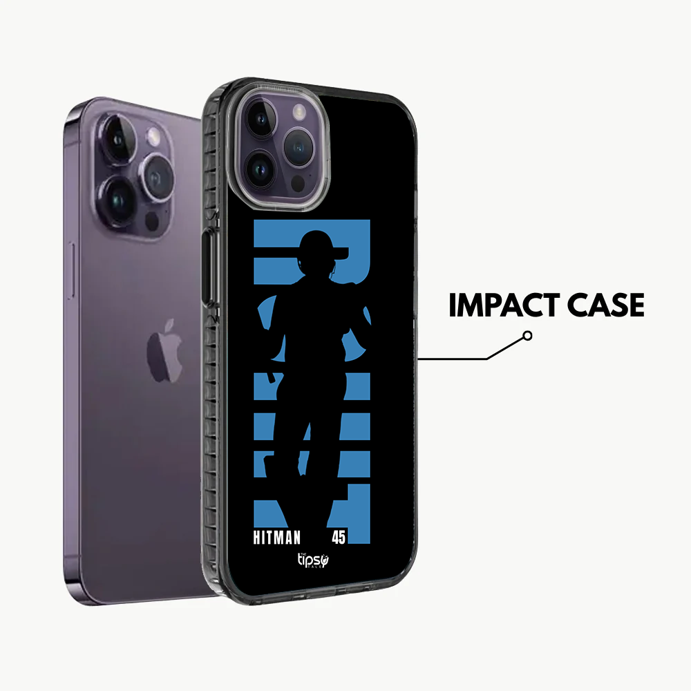 "CRICKET FANSHIP: ROHIT SHARMA " -Mobile Covers Shock Resistant, Slim & Stylish Cases