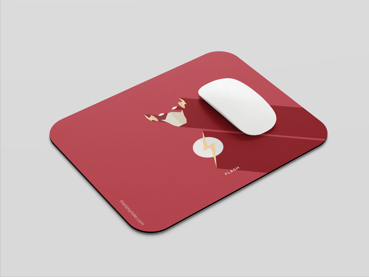 "FLASH - DC JL" Mousepad Enhance Your Workspace with Style