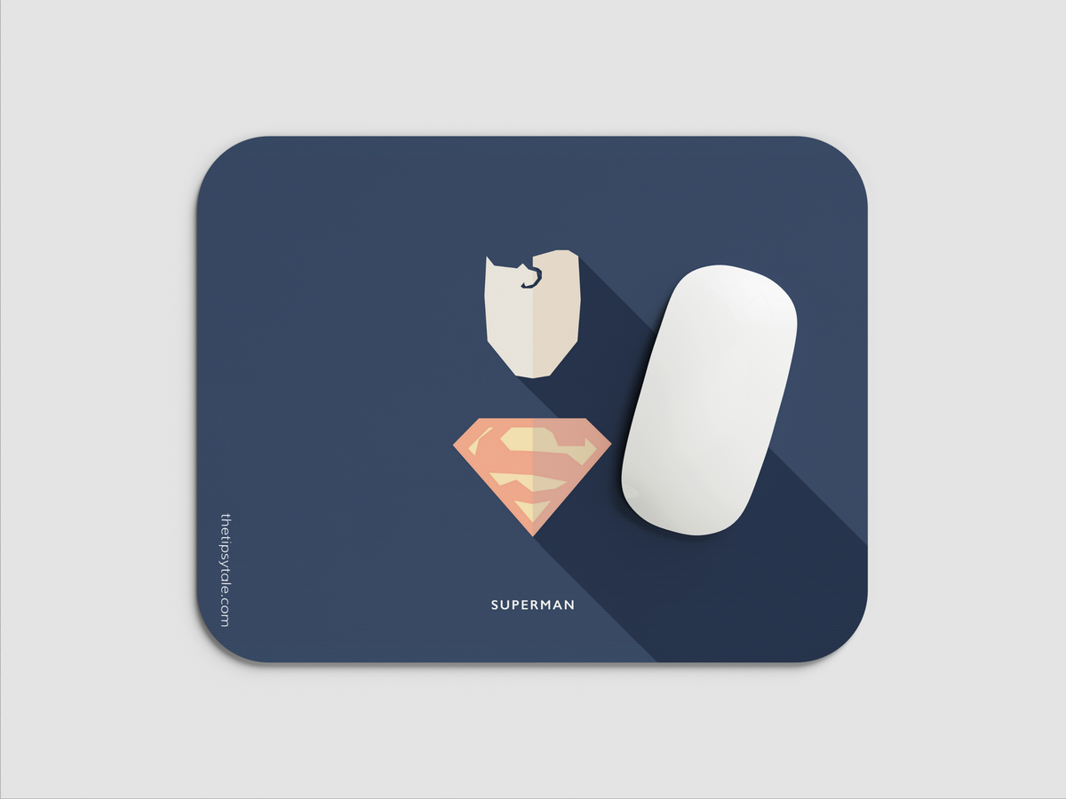 "SUPERMAN - DC WB" Mousepad Enhance Your Workspace with Style