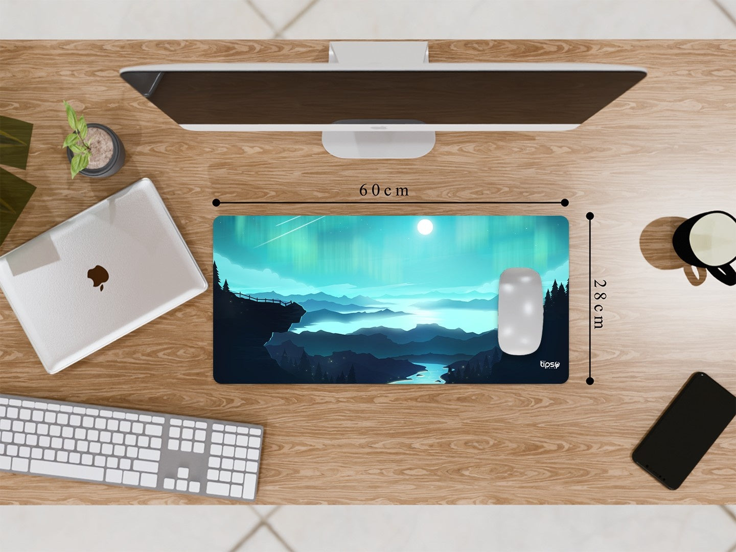 "AURORA BOREALIS" Gaming Mousepad Elevate Your Gaming Experience