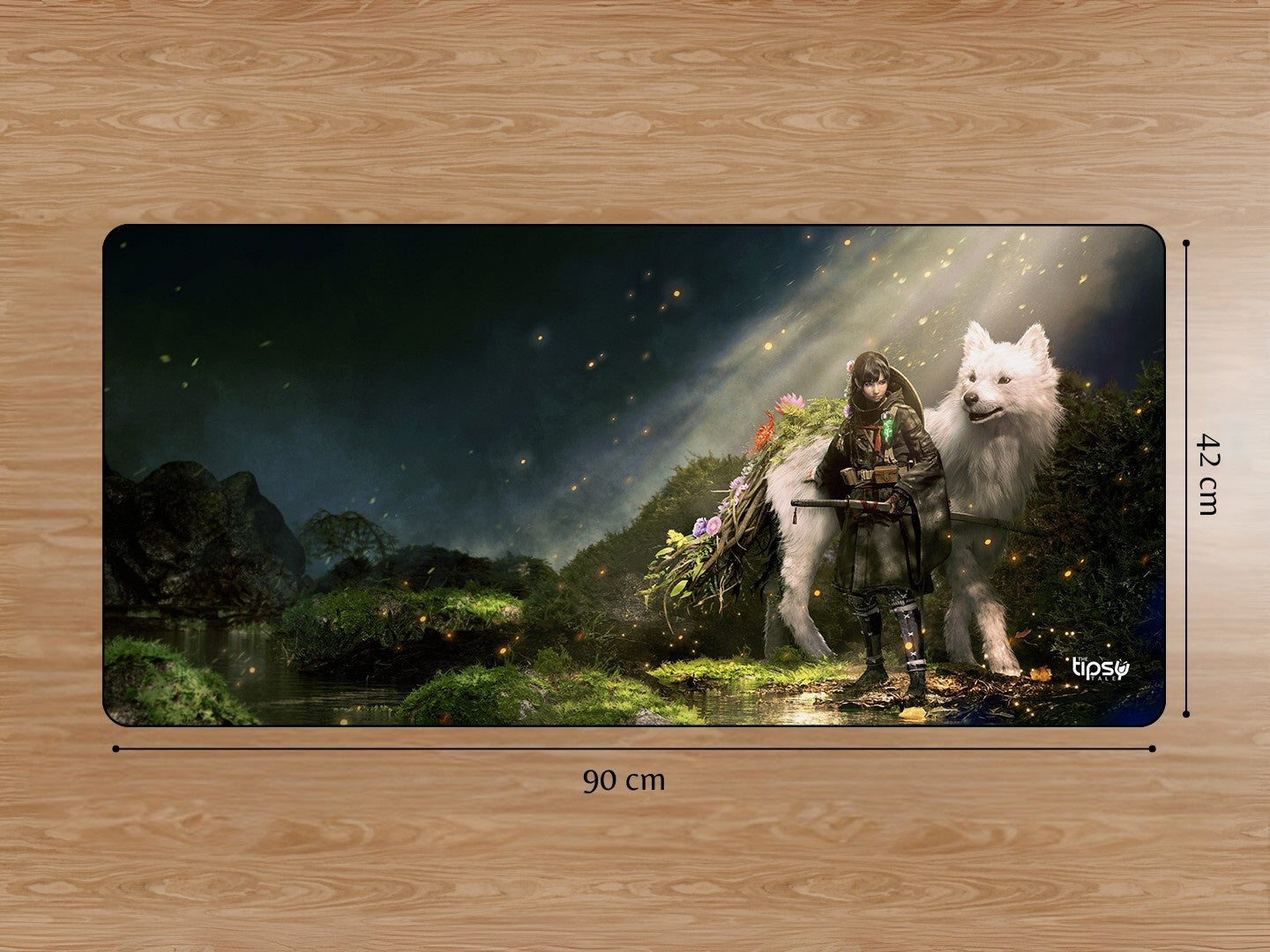 "BEAST OF REINCARNATION" Gaming Mousepad Elevate Your Gaming Experience