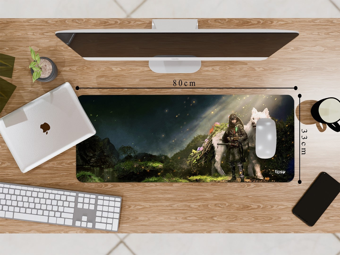 "BEAST OF REINCARNATION" Gaming Mousepad Elevate Your Gaming Experience