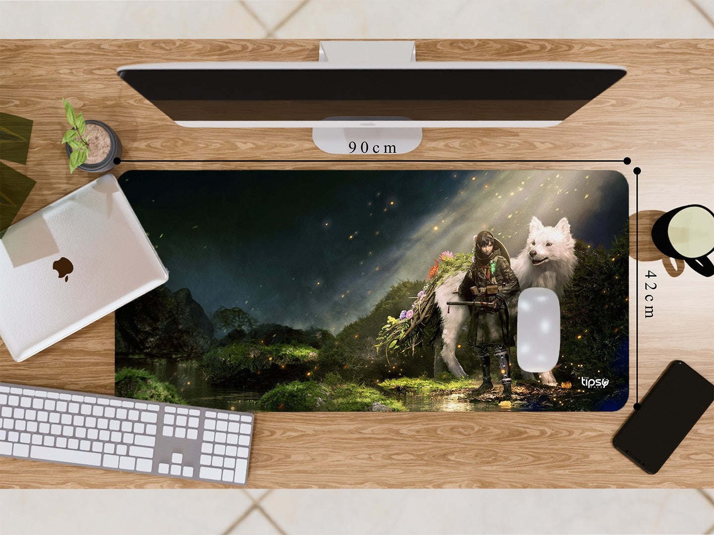 "BEAST OF REINCARNATION" Gaming Mousepad Elevate Your Gaming Experience